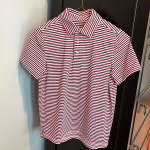 Vineyard Vines - red, white & blue performance polo. Size 12-14